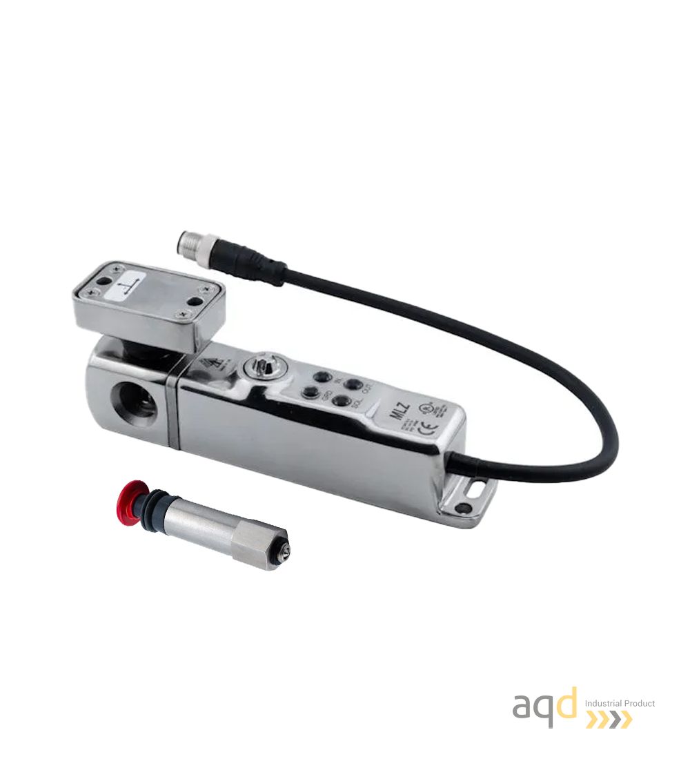 Interruptor de seguridad RFID con bloqueo de protección, OSSD y diseño higiénico - Vallado de seguridad inoxidable NTF Comp-line
