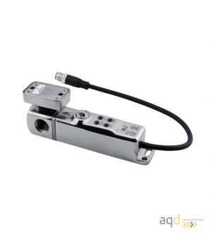 Interruptor de seguridad RFID con bloqueo de protección, OSSD y diseño higiénico - Vallado de seguridad inoxidable NTF Comp-line