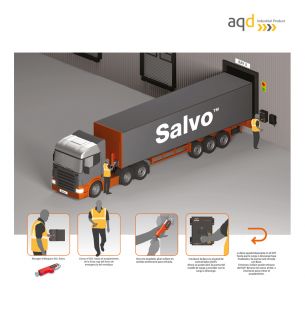 Sistema de seguridad en los muelles de carga SALVO - Sistemas de bloqueo para camiones Bajo pedido