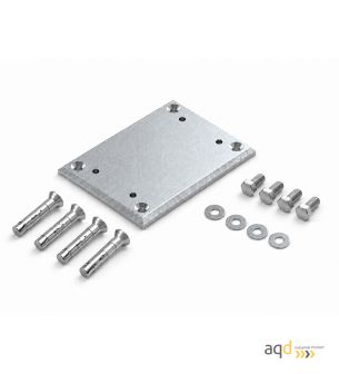 Kit de placa Push-Pull para postes de vallado  - Vallado de Seguridad, Bajo pedido