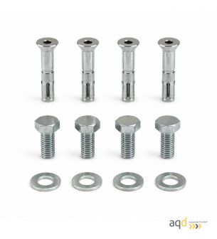 Kit de placa Push-Pull para postes de vallado  - Vallado de Seguridad, Bajo pedido