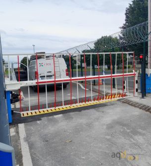 Pincha-neumáticos automático empotrado H20 - Security en instalaciones industriales Bajo pedido
