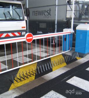 Pincha-neumáticos automático empotrado H20 - Security en instalaciones industriales Bajo pedido