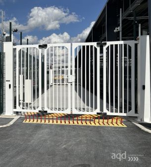 Pincha-neumáticos automático empotrado H20 - Security en instalaciones industriales Bajo pedido