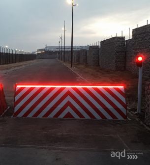Obstáculo escamoteable para accesos RB80-C80 - Security en instalaciones industriales Bajo pedido