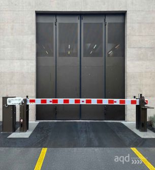 Barrera automática de seguridad resistente a impactos AB-C80 - Security en instalaciones industriales Bajo pedido