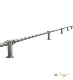 Barrera perimetral antiembestida modular AR 7580 - Security en instalaciones industriales Bajo pedido