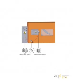 Salus20 interruptor de aislamiento por llave atrapada - Productos Castell Interlocks Bajo pedido